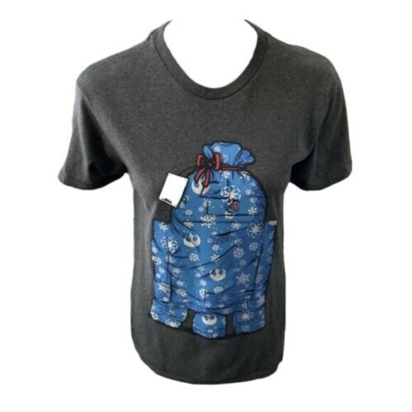 Star Wars R2D2 Women Size S Gift from Obi-Wan to Leila Tee - Picture 2 of 6